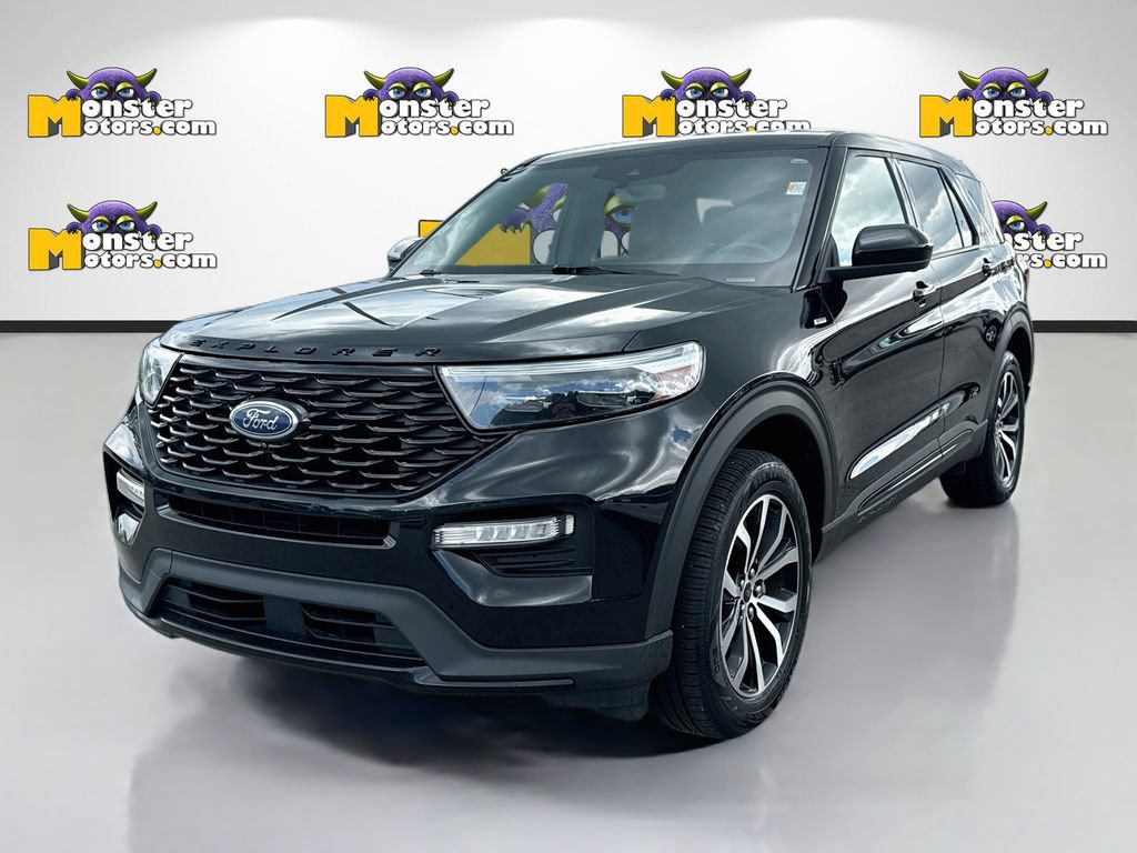 Used 2022 Ford Explorer ST-Line w/ Class IV Trailer Tow Package AWD/4WD video 1