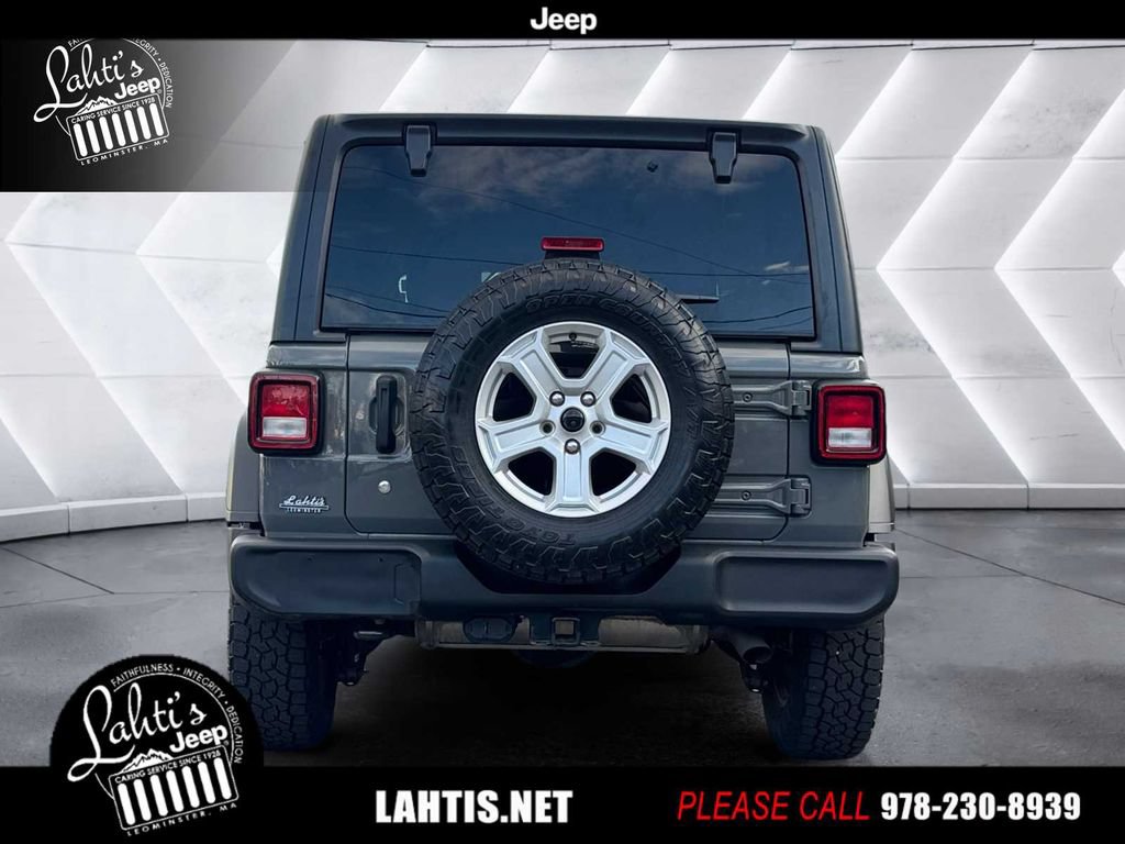 Certified 2020 Jeep Wrangler Unlimited Sport S AWD/4WD image 5