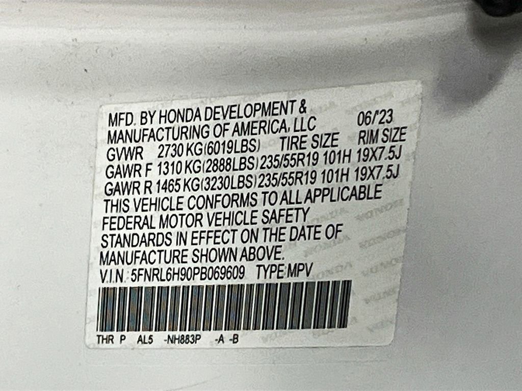 Used 2023 Honda Odyssey Elite image 35