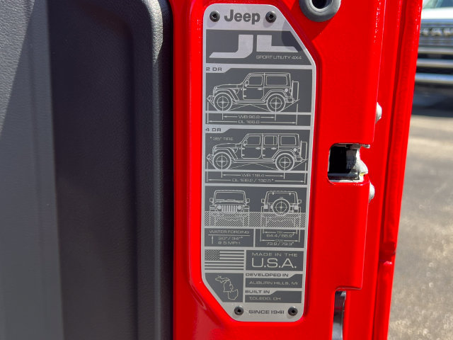 New 2026 Jeep Wrangler Sport AWD/4WD image 33