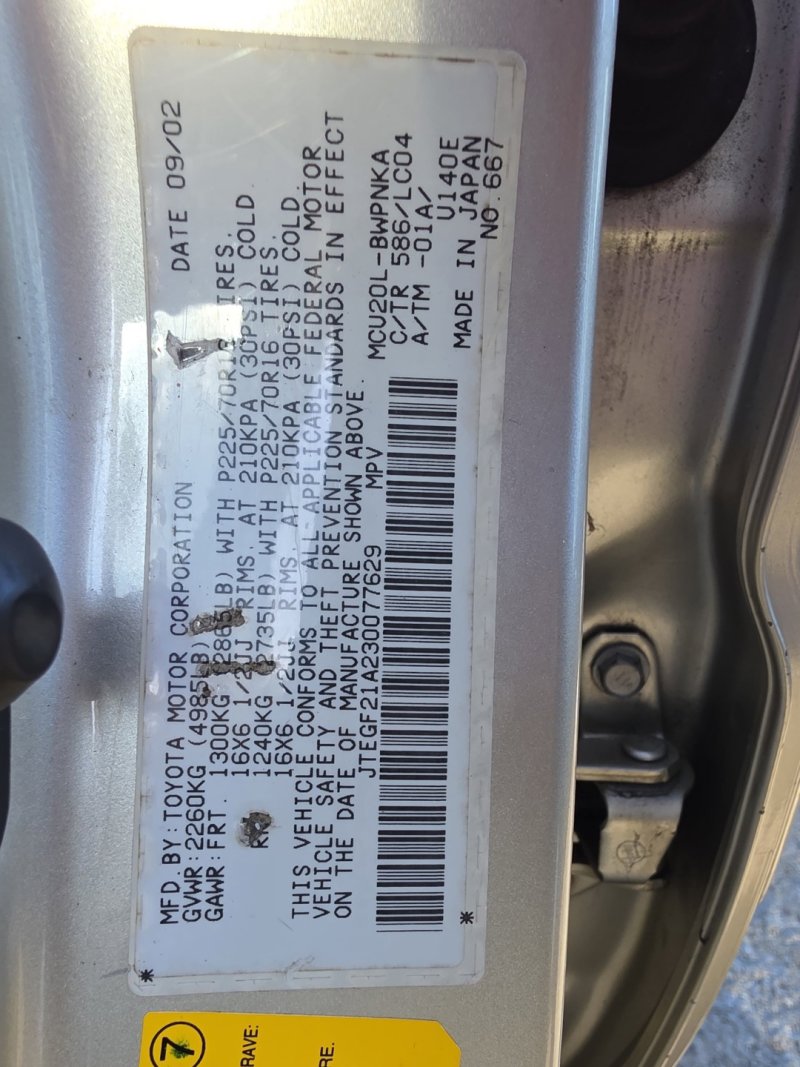 Used 2003 Toyota Highlander Limited image 21