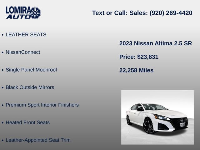 Used 2023 Nissan Altima 2.5 SR AWD/4WD image 27