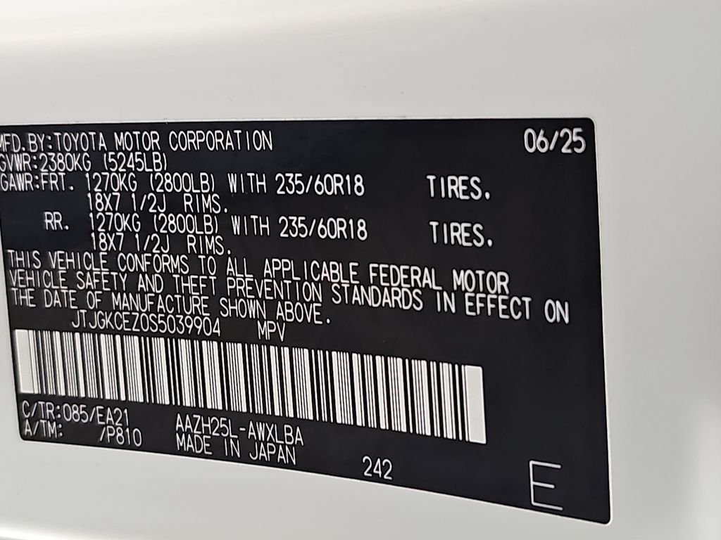 Used 2025 Lexus NX 350h AWD w/ Accessory Package (2T) image 37