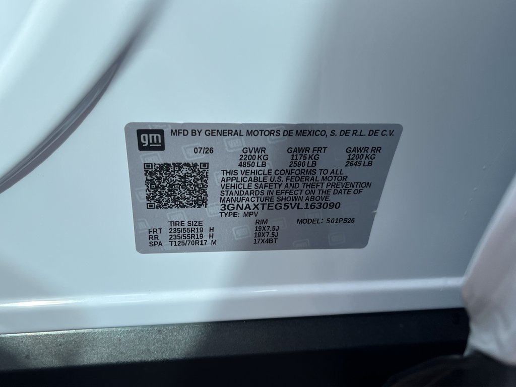 New 2027 Chevrolet Equinox RS w/ Convenience Package III AWD/4WD image 29