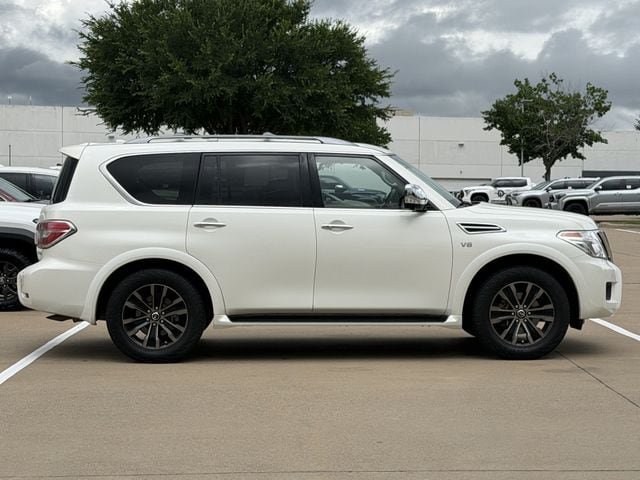 Used 2019 Nissan Armada Platinum w/ Captain's Chairs Package RWD image 3