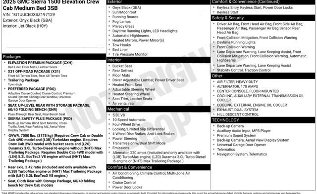 Used 2025 GMC Sierra 1500 Elevation w/ Elevation Premium Package image 29