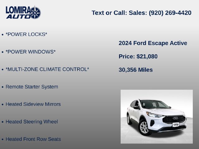 Used 2024 Ford Escape Active AWD/4WD image 14