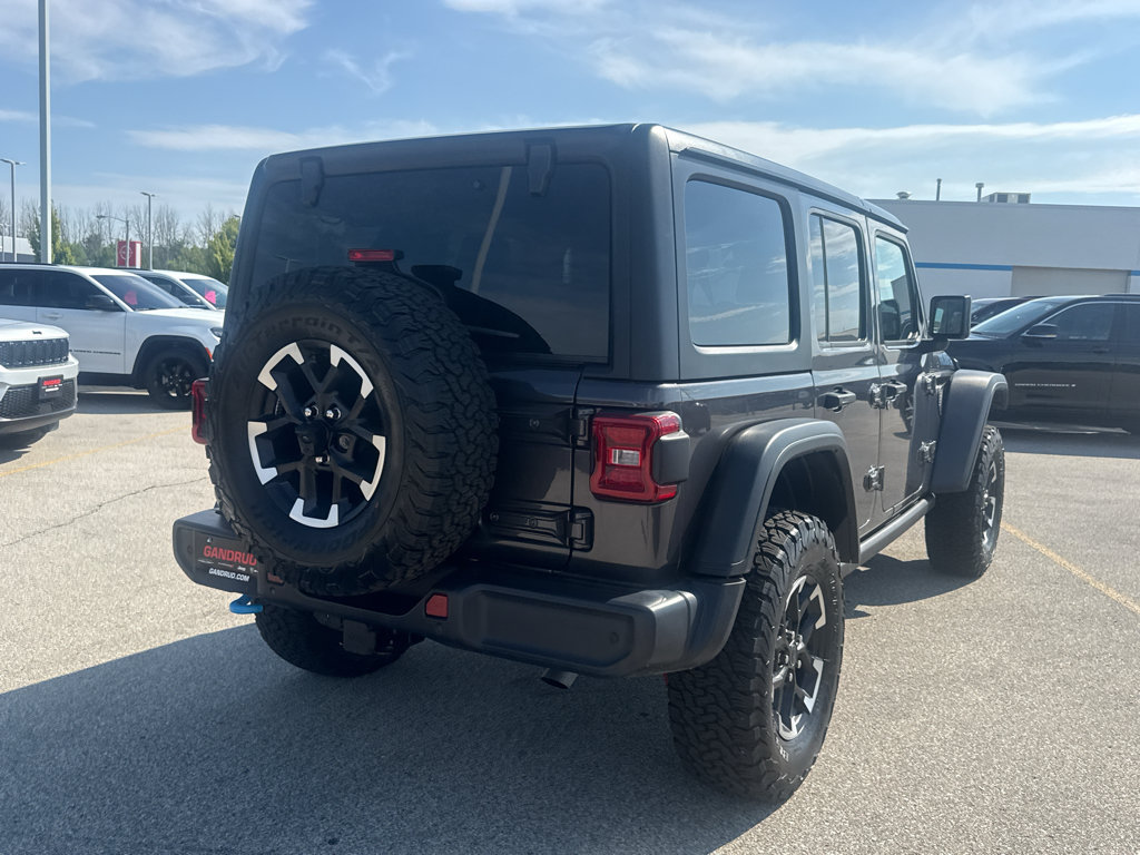 Used 2025 Jeep Wrangler Unlimited Rubicon 4xe w/ Safety Group AWD/4WD image 5