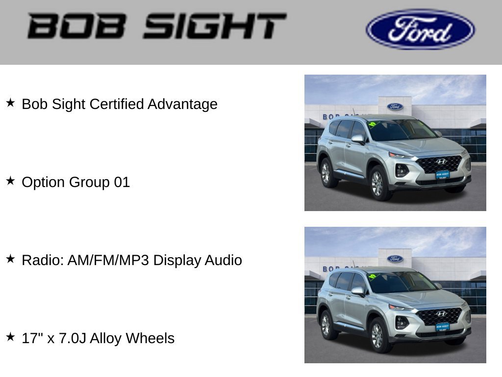 Used 2019 Hyundai Santa Fe SE FWD image 3