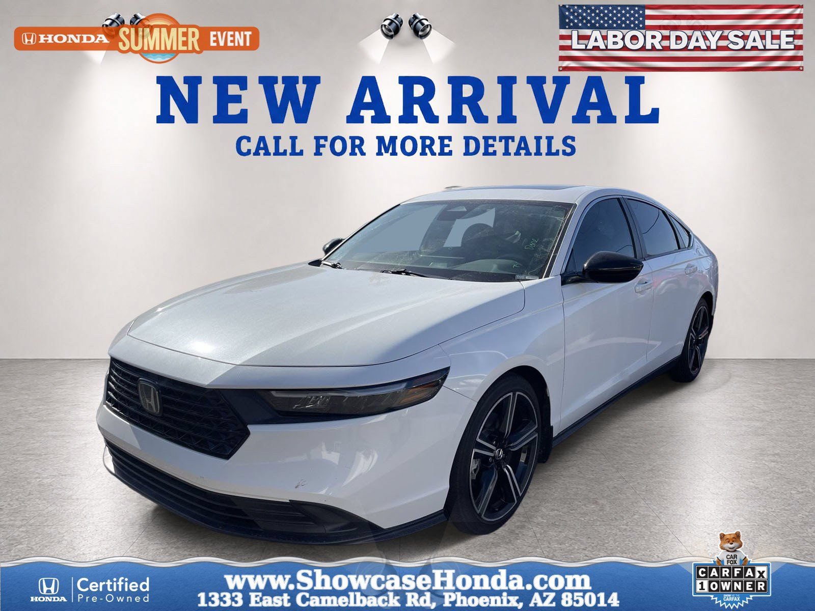 Certified 2024 Honda Accord Sport
