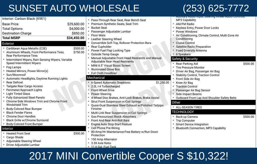Used 2017 MINI Cooper S FWD image 48