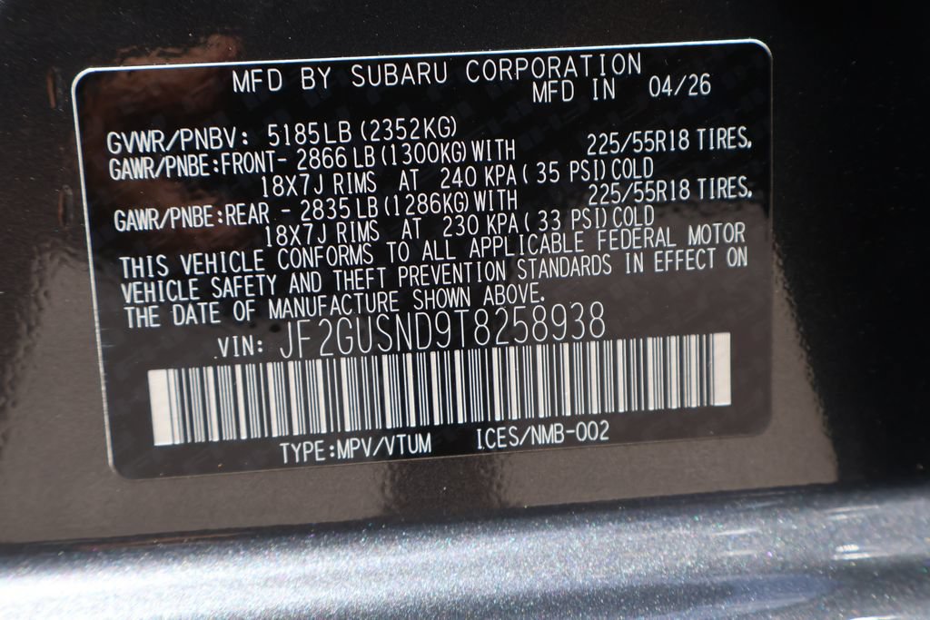 Used 2026 Subaru Crosstrek 2.5i Limited AWD/4WD image 30