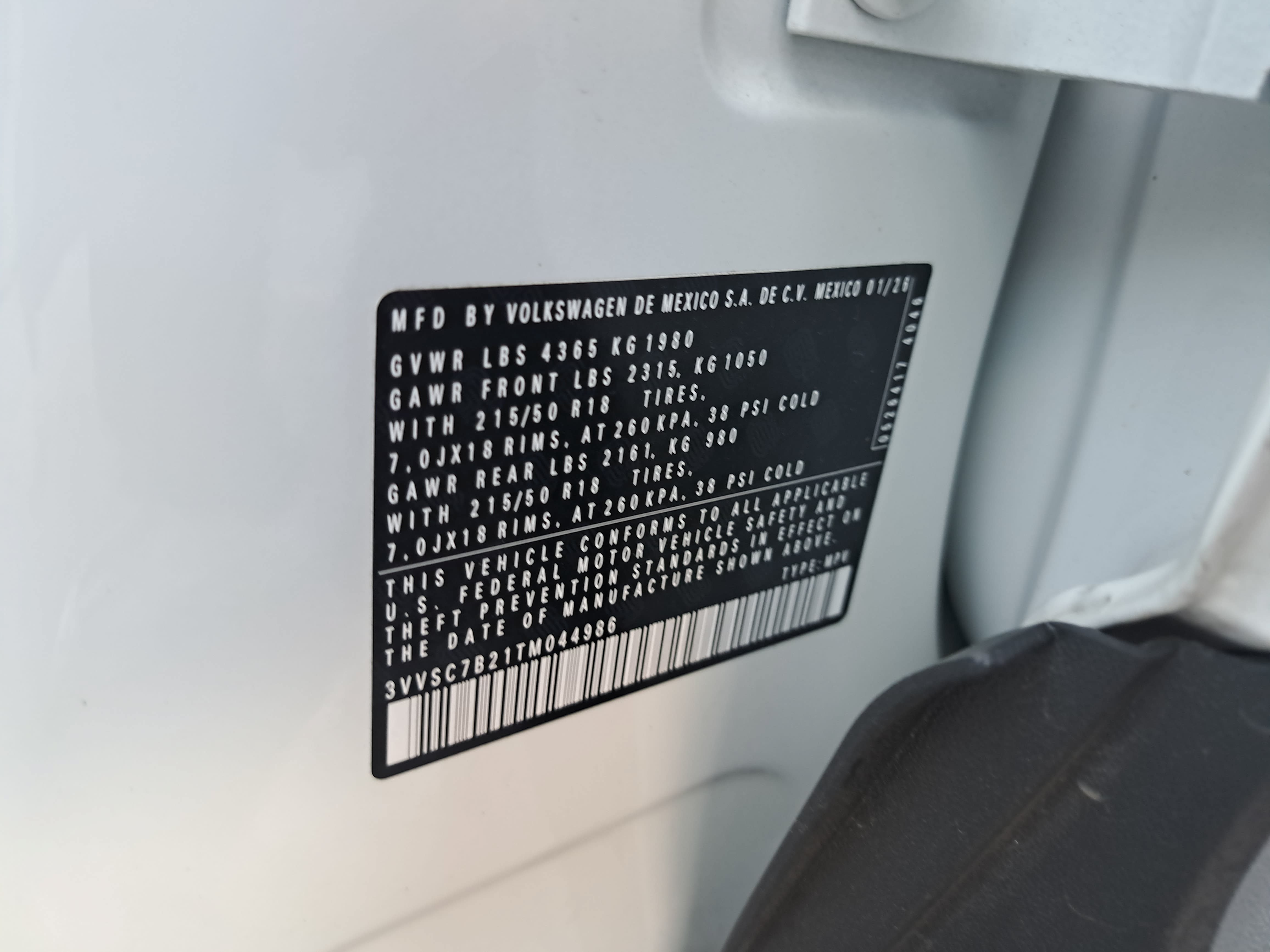 Certified 2026 Volkswagen Taos SE FWD image 32