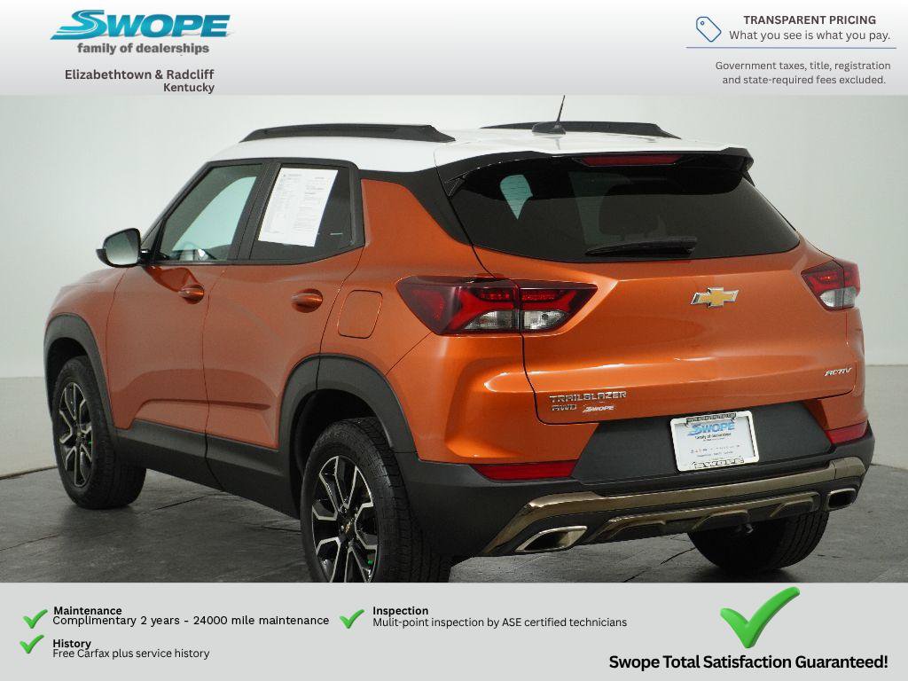 Used 2023 Chevrolet TrailBlazer ACTIV w/ Convenience Package AWD/4WD image 7