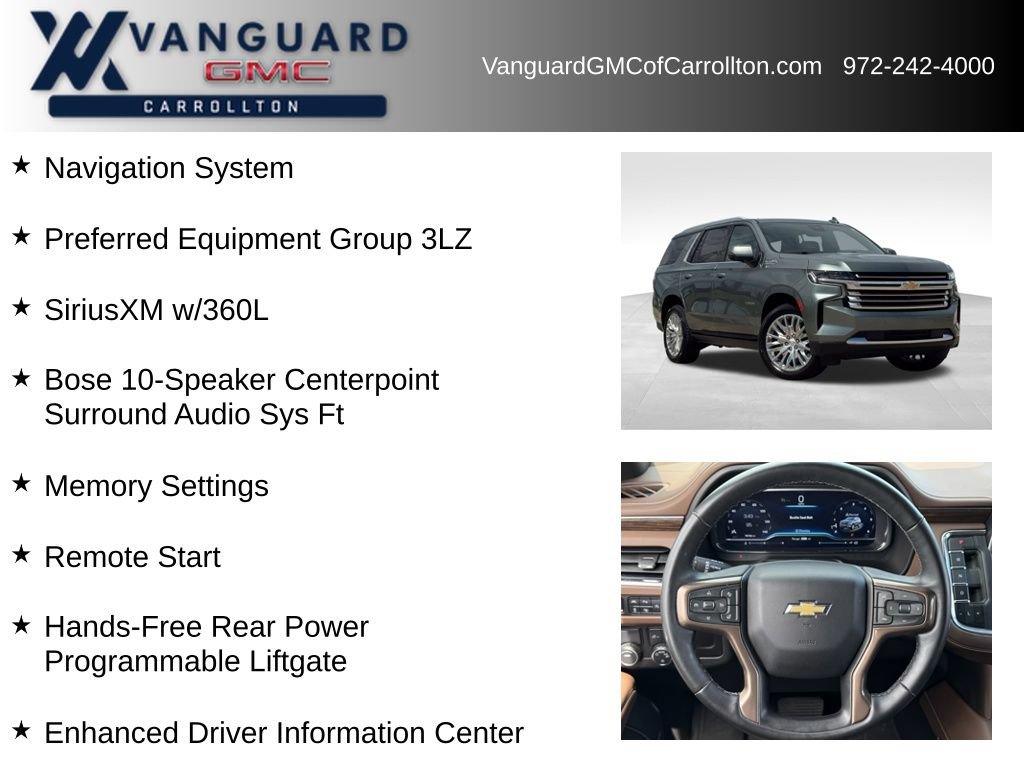 Used 2024 Chevrolet Tahoe High Country RWD image 6