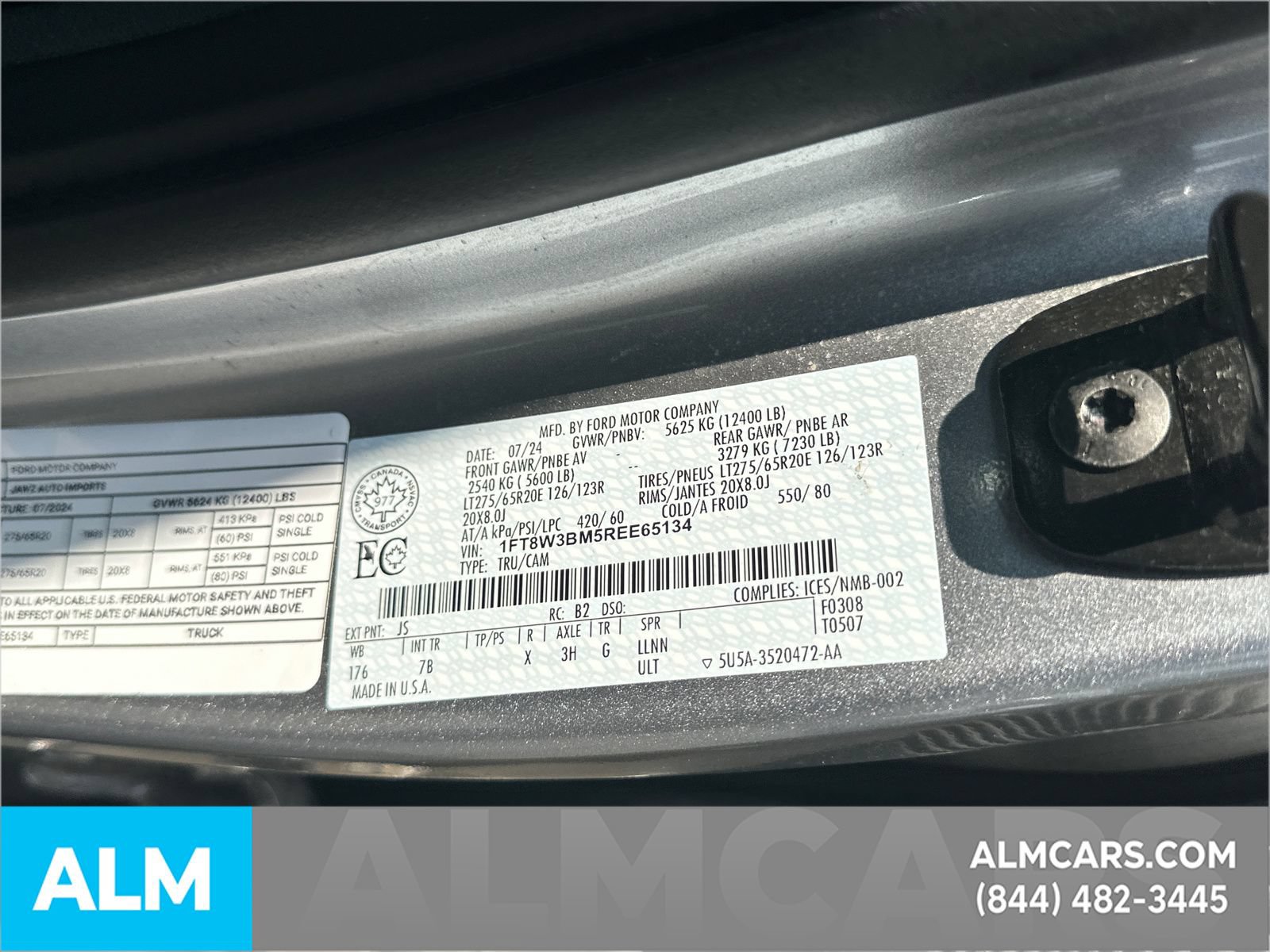 Certified 2024 Ford F350 Platinum AWD/4WD image 37