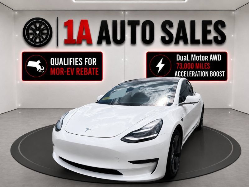 Used 2018 Tesla Model 3 Long Range AWD/4WD image 1