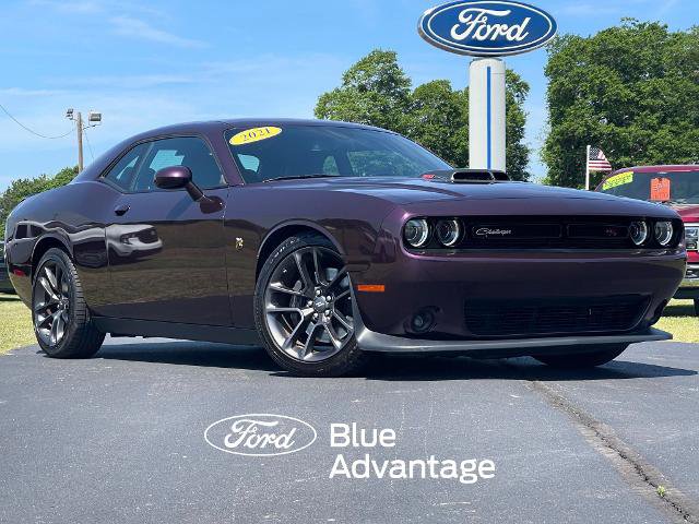 Used 2021 Dodge Challenger R/T Scat Pack w/ Shaker Package RWD image 1