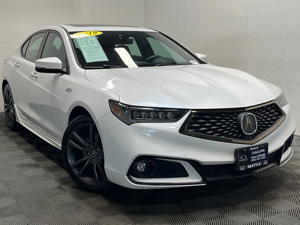 Used 2019 Acura TLX w/ Technology & A-SPEC Package FWD image 1