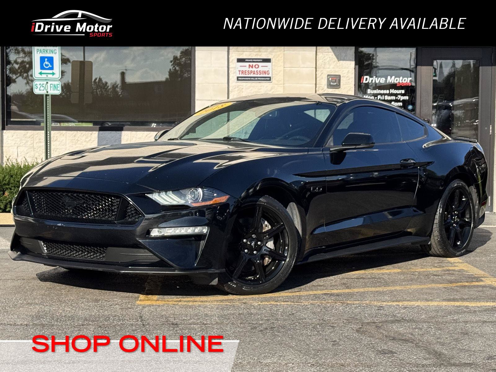 Used 2018 Ford Mustang GT Premium w/ Black Accent Package RWD image 1