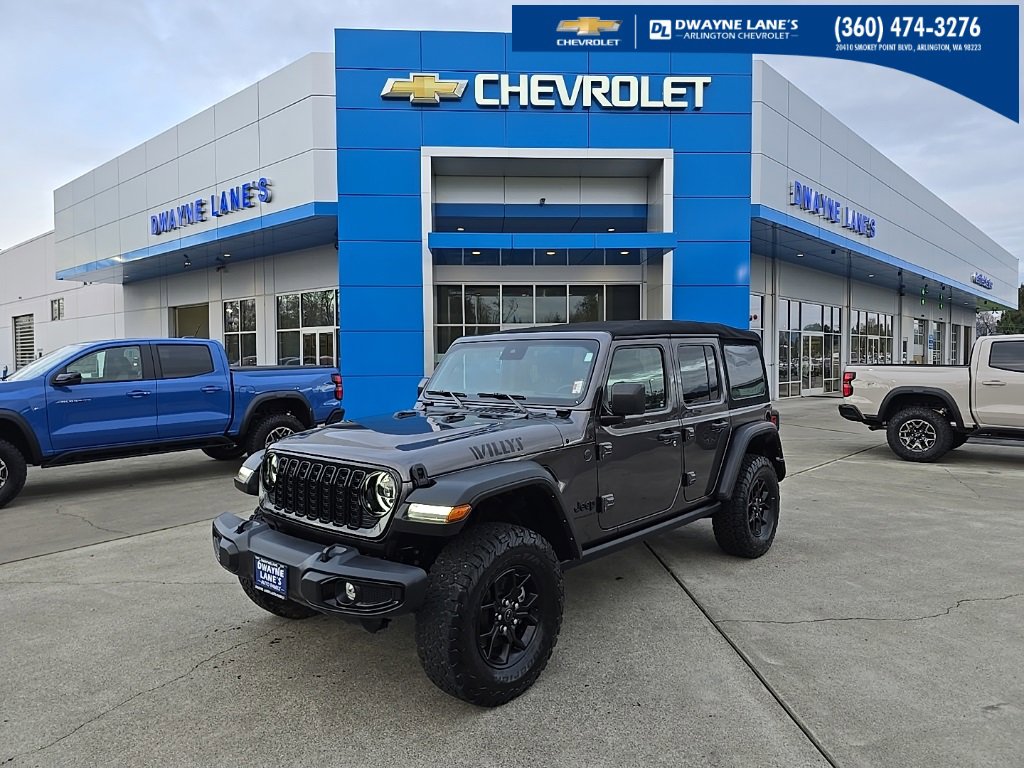 Used 2024 Jeep Wrangler Willys image 1