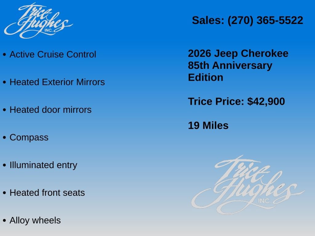 New 2026 Jeep Cherokee Limited AWD/4WD image 14