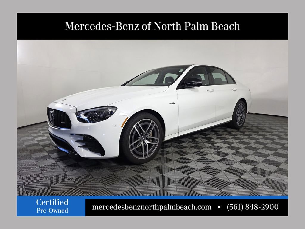 Certified 2023 Mercedes-Benz E 53 AMG 4MATIC Sedan image 1