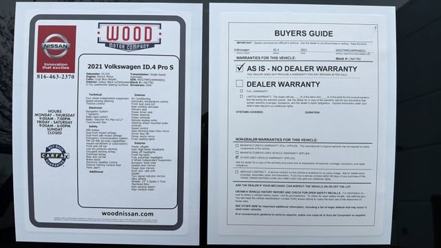 Used 2021 Volkswagen ID.4 Pro S image 44