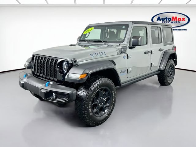 Used 2023 Jeep Wrangler Willys 4xe w/ 8.4" Radio Group image 4