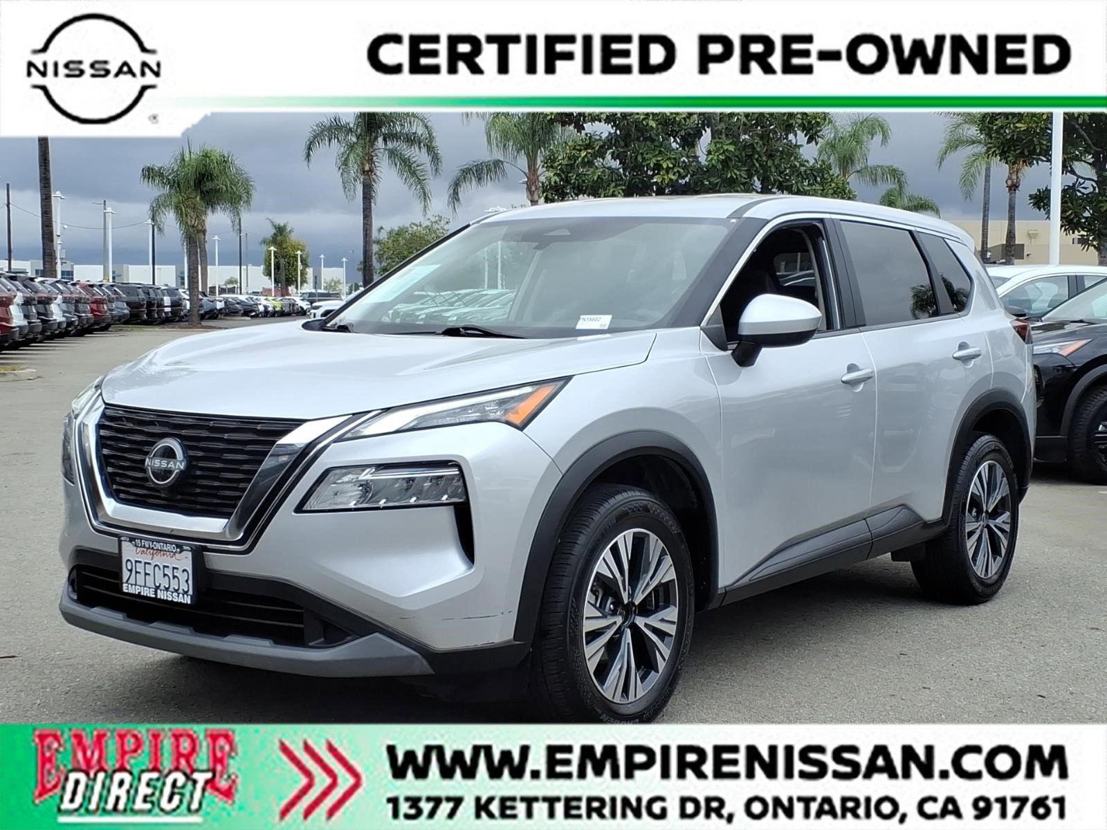 Certified 2023 Nissan Rogue SV