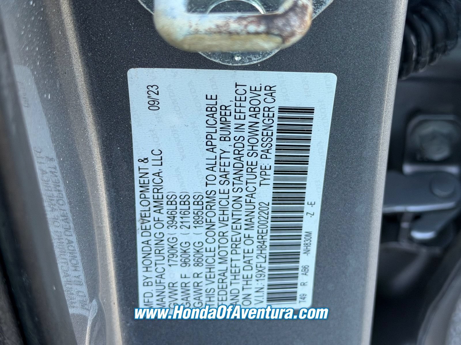 Certified 2024 Honda Civic Sport image 25
