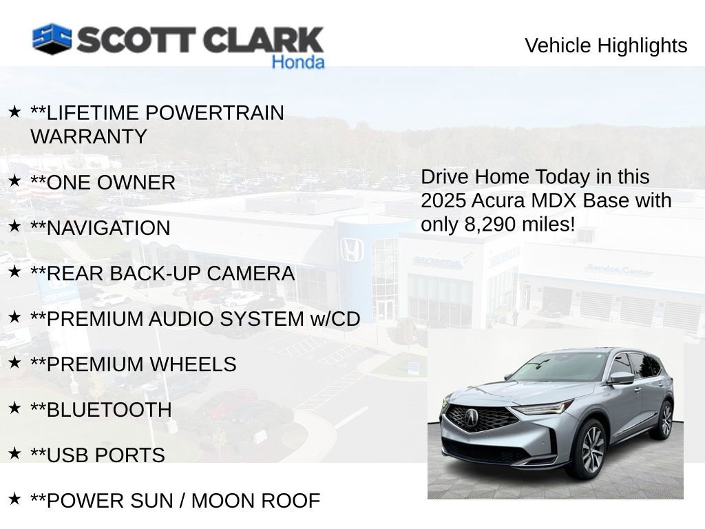 Used 2025 Acura MDX w/ Technology Package image 11