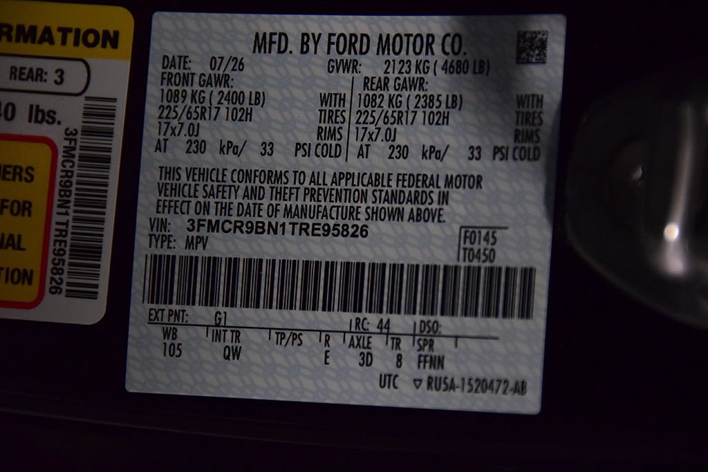 New 2026 Ford Bronco Sport Big Bend w/ Convenience Package AWD/4WD image 15