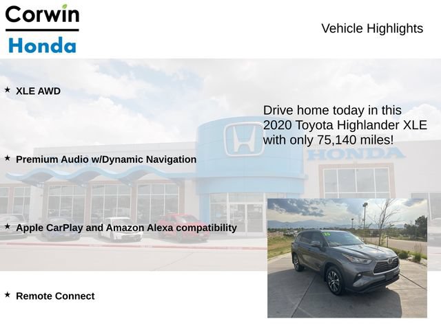 Used 2020 Toyota Highlander XLE AWD/4WD image 6