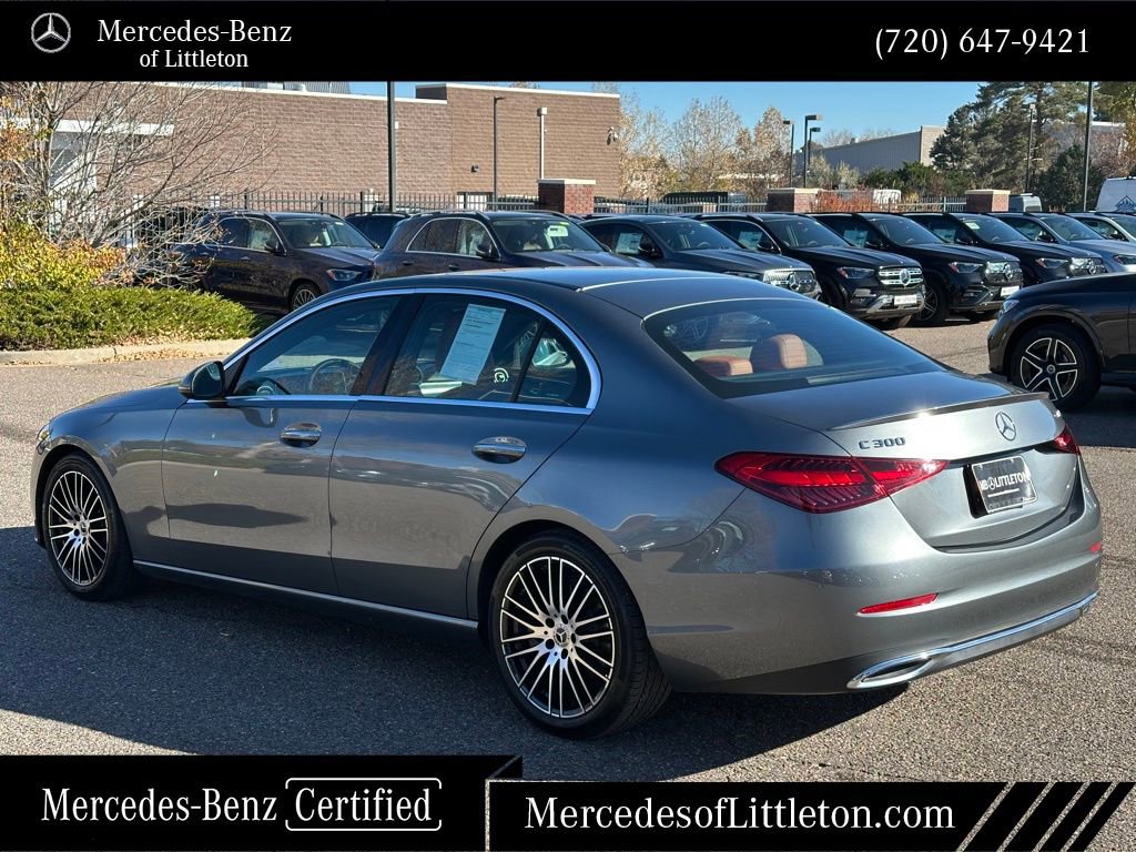 Certified 2022 Mercedes-Benz C 300 4MATIC Sedan image 3