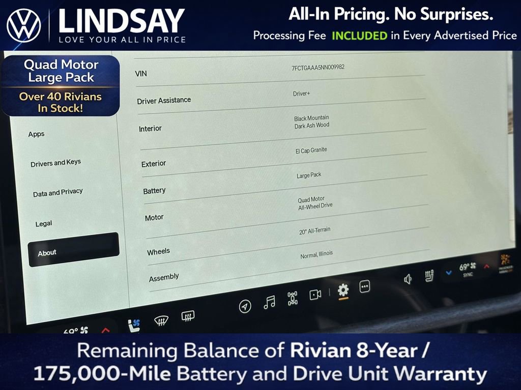 Used 2022 Rivian R1T Adventure image 23