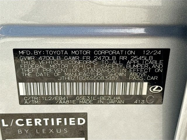 Used 2025 Lexus IS 350 F Sport image 42