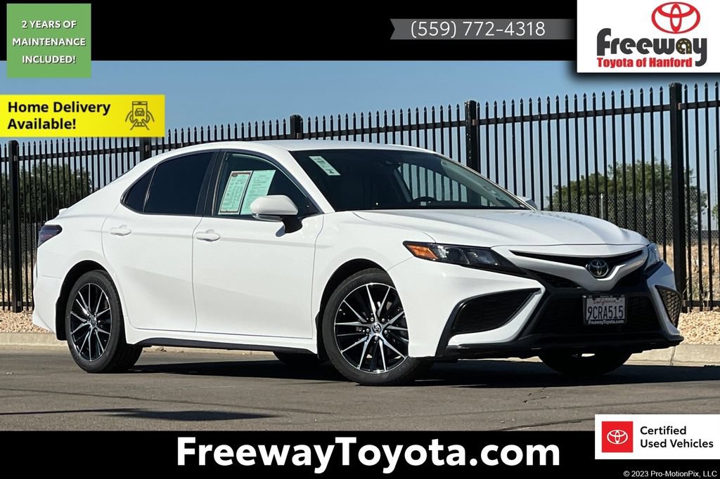Certified 2022 Toyota Camry SE w/ Convenience Package FWD image 1
