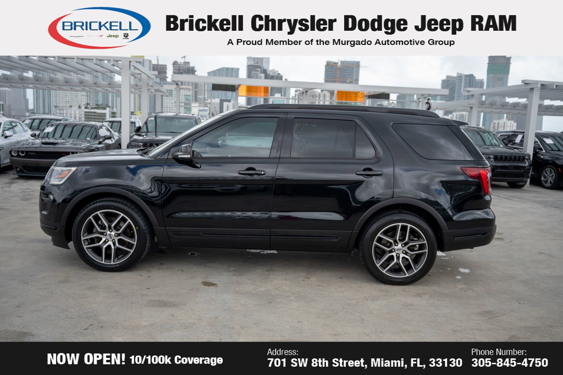 Used 2018 Ford Explorer Sport w/ Equipment Group 401A image 8