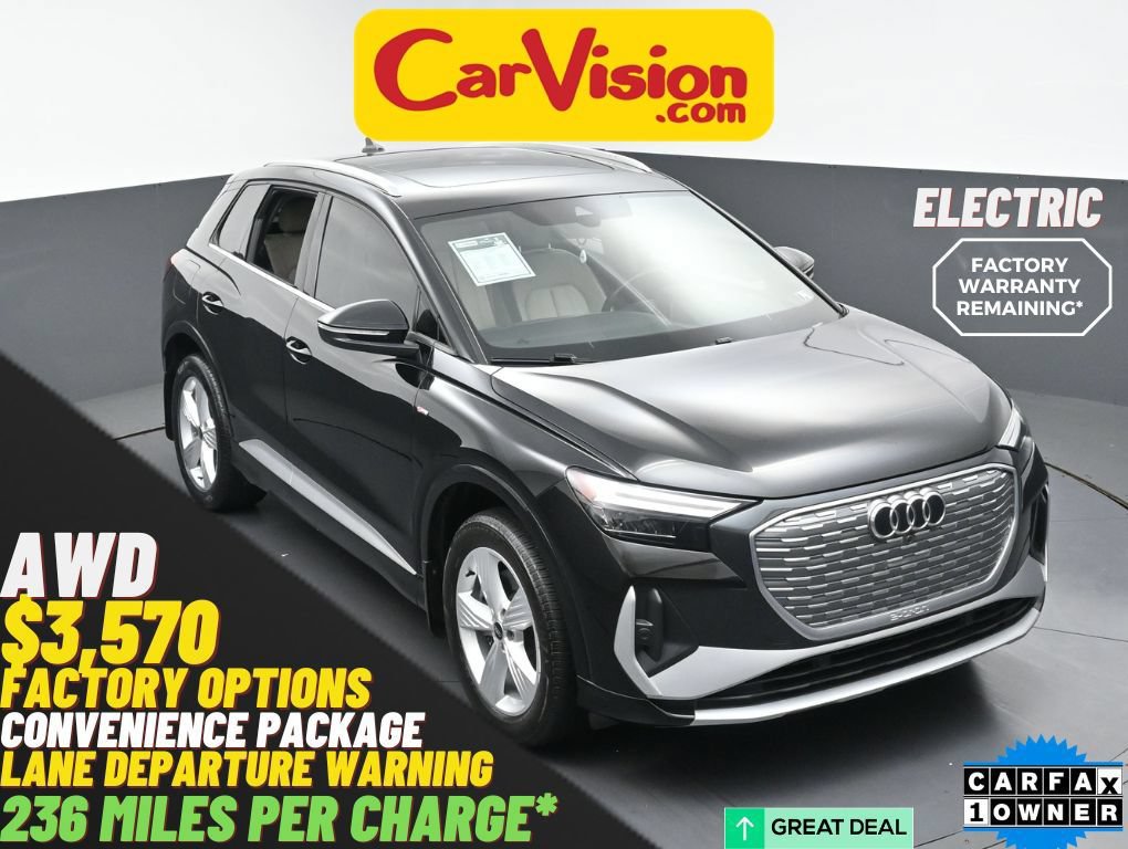 Used 2023 Audi Q4 e-tron Premium w/ Convenience Package