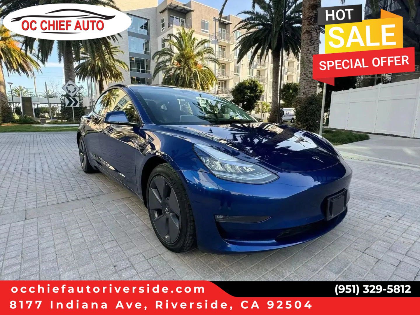 Used 2023 Tesla Model 3 Standard Range RWD image 1