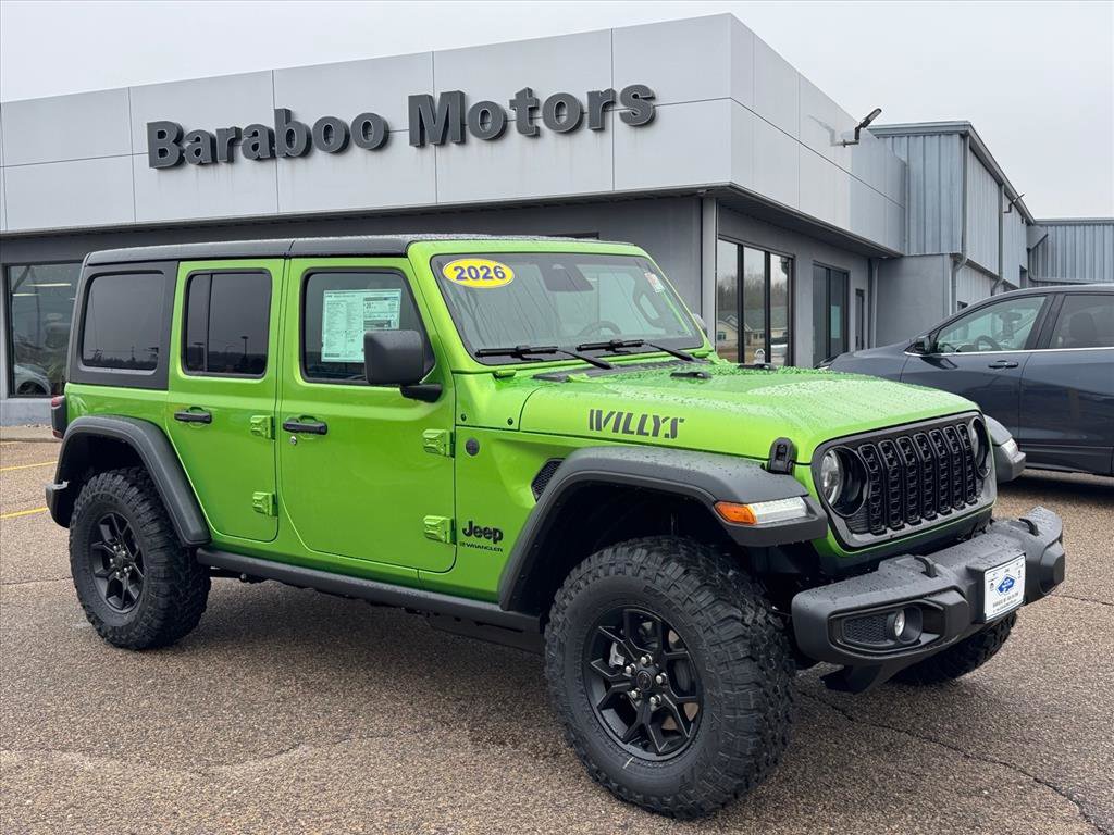 New 2026 Jeep Wrangler Unlimited Sport