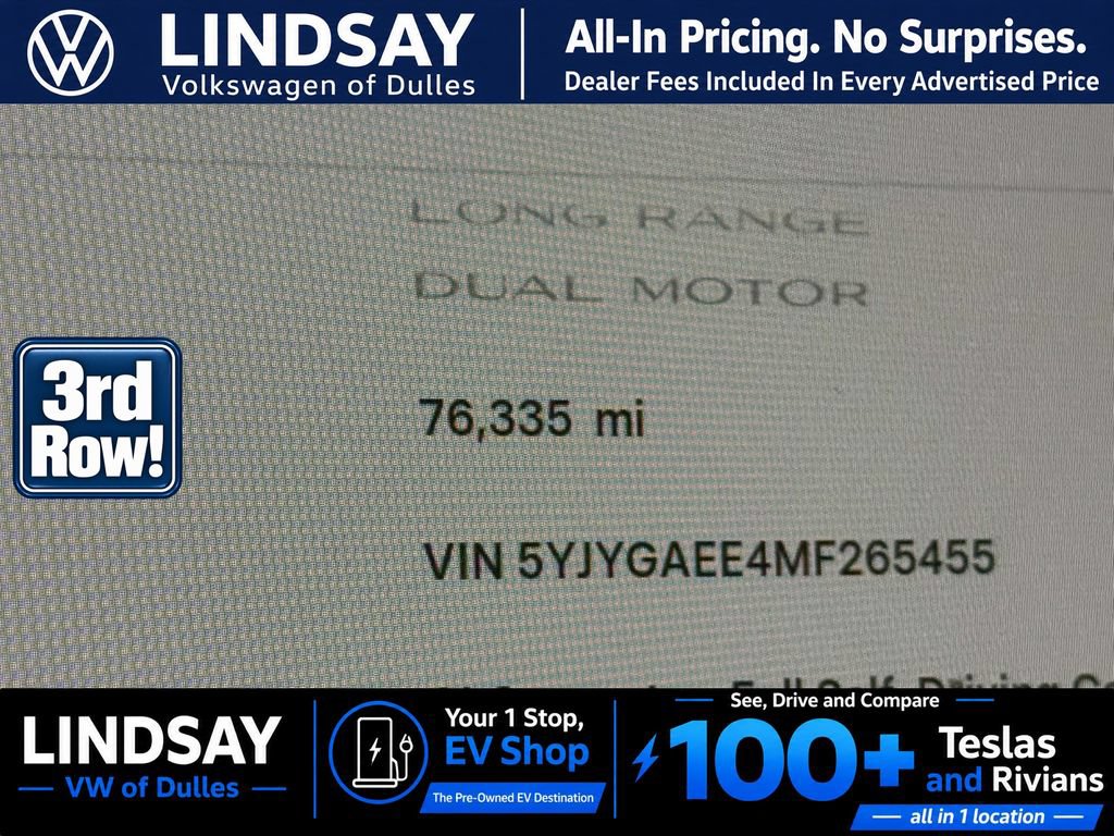Used 2021 Tesla Model Y Long Range AWD/4WD image 31