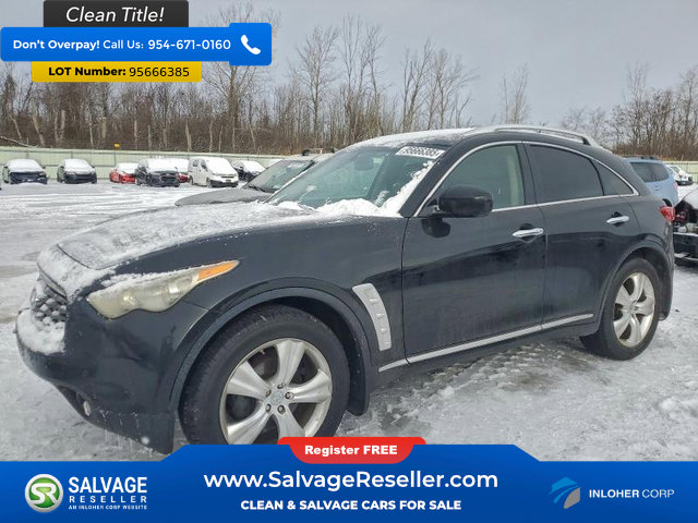 Used 2010 INFINITI FX35 AWD w/ Navigation Pkg image 1