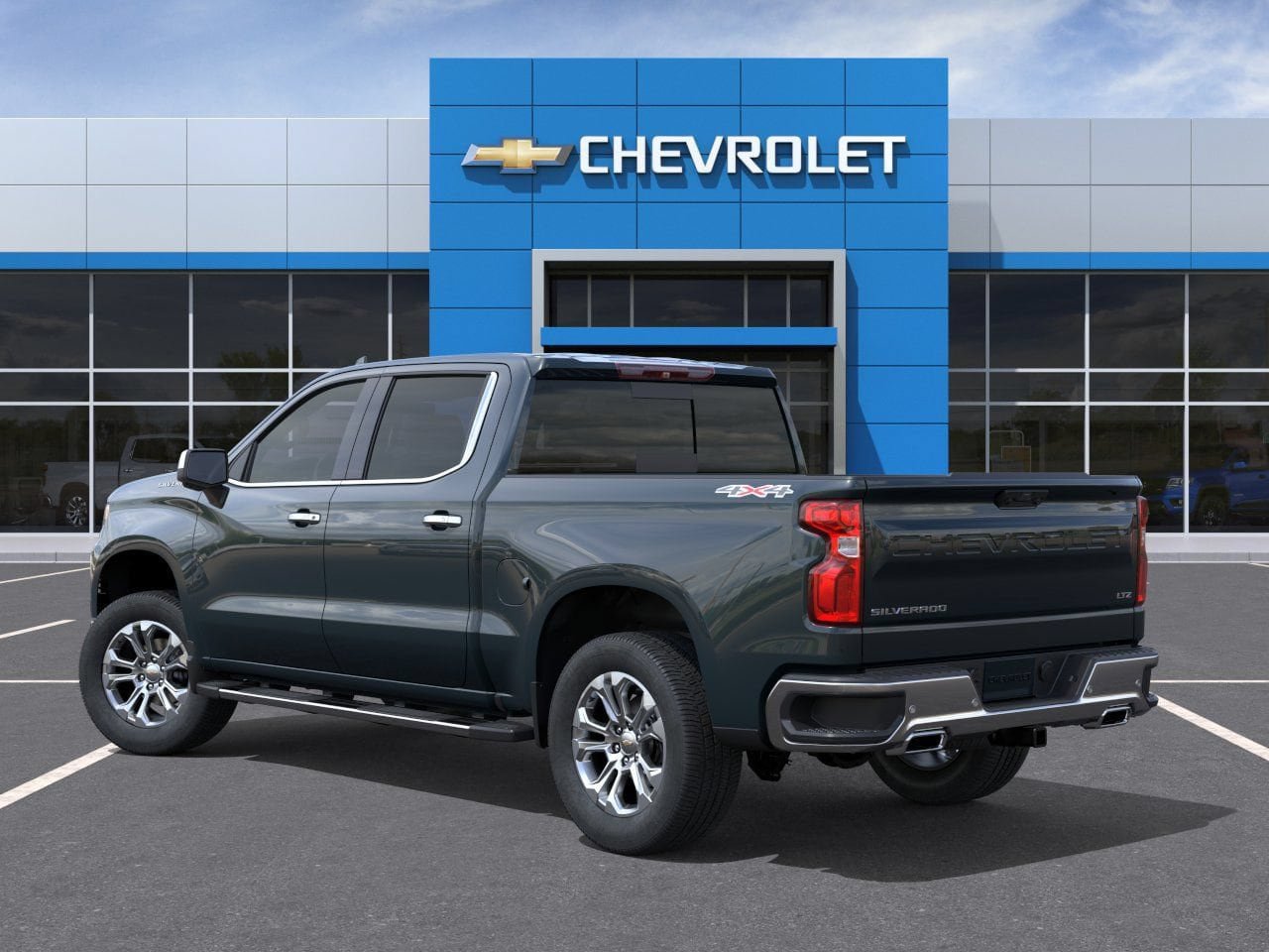 New 2026 Chevrolet Silverado 1500 LTZ w/ LTZ Premium Package AWD/4WD image 3
