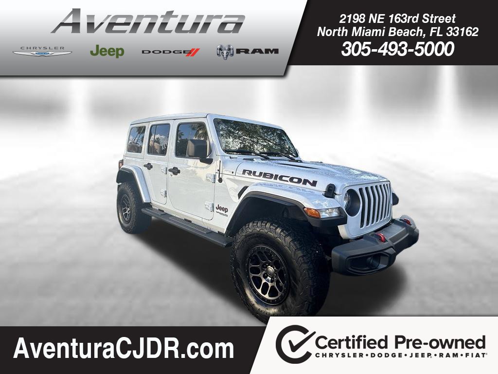 Certified 2021 Jeep Wrangler Unlimited Rubicon w/ Xtreme Recon 35" Tire Package