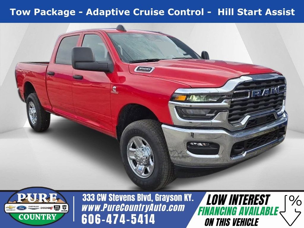 New 2026 RAM 3500 Tradesman w/ Chrome Appearance Group A