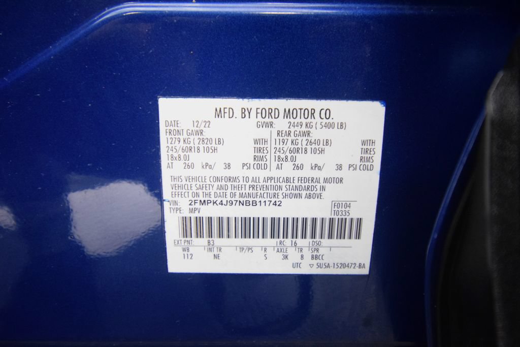 Used 2022 Ford Edge SEL w/ Sport Appearance Package AWD/4WD image 24