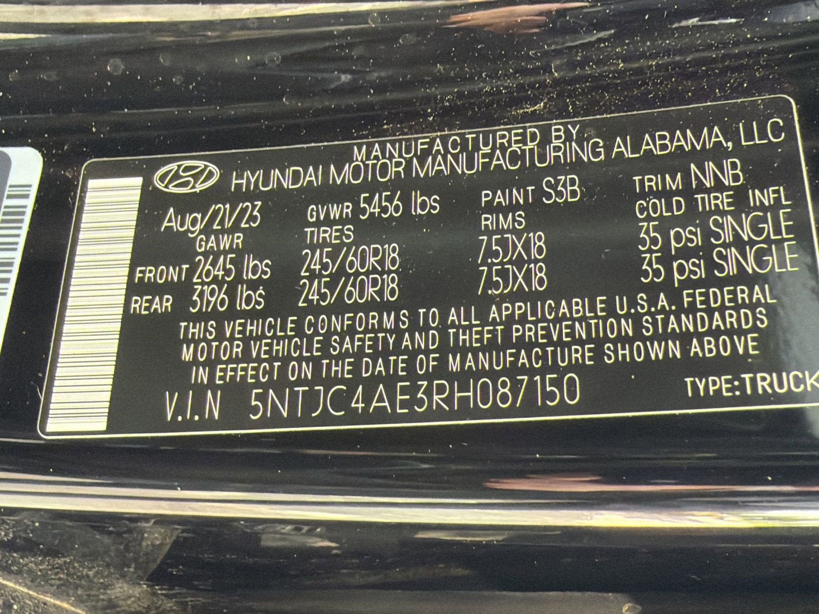 Used 2024 Hyundai Santa Cruz SEL w/ Activity Package FWD image 19