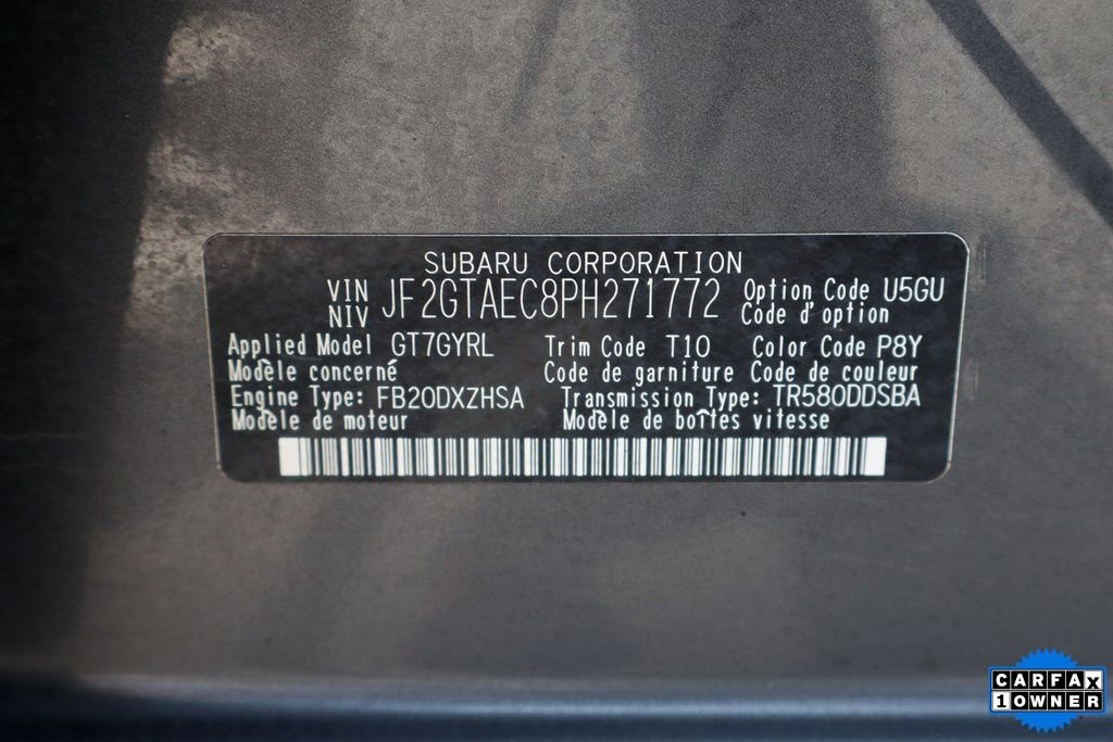 Used 2023 Subaru Crosstrek 2.0i Premium AWD/4WD image 43